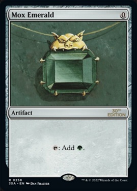 Mox Emerald 30th Anniversary Edition - Modern Frame